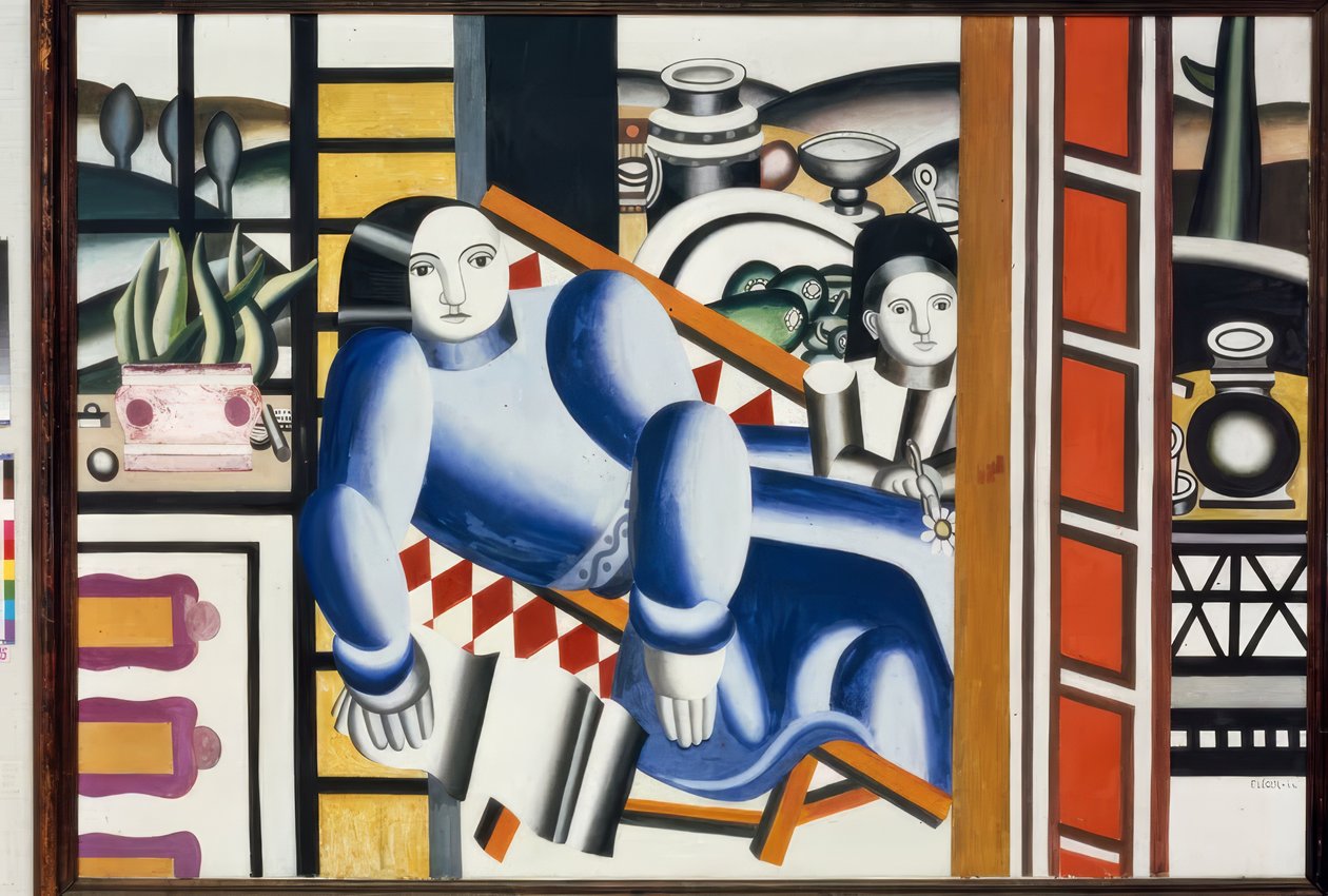 Kvinna med barn av Fernand Leger