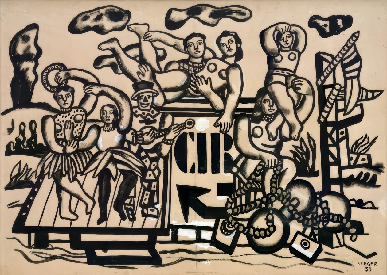 Stor parad av Fernand Leger