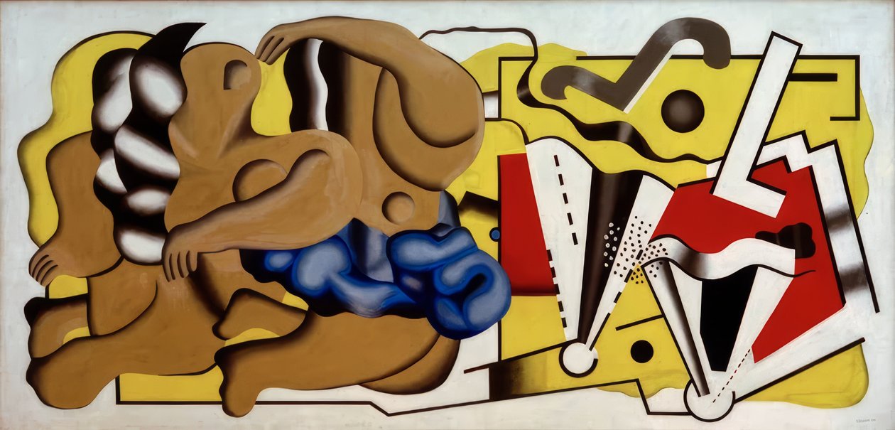 Komposition I av Fernand Leger