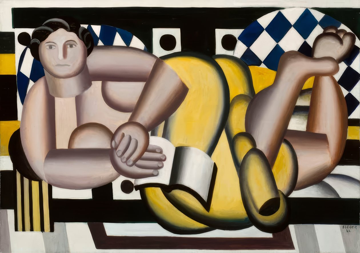 Liggande kvinna av Fernand Leger