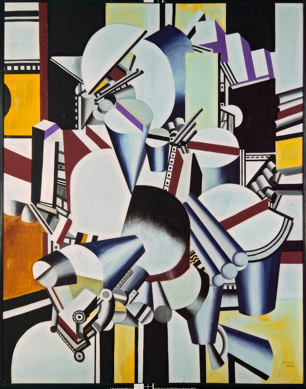 Mekaniska element av Fernand Leger