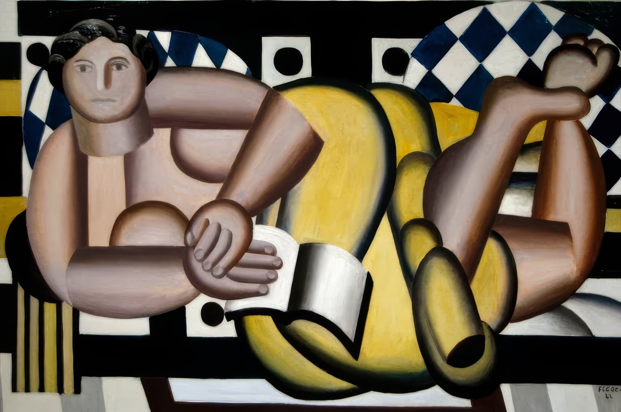 Liggande kvinna av Fernand Leger