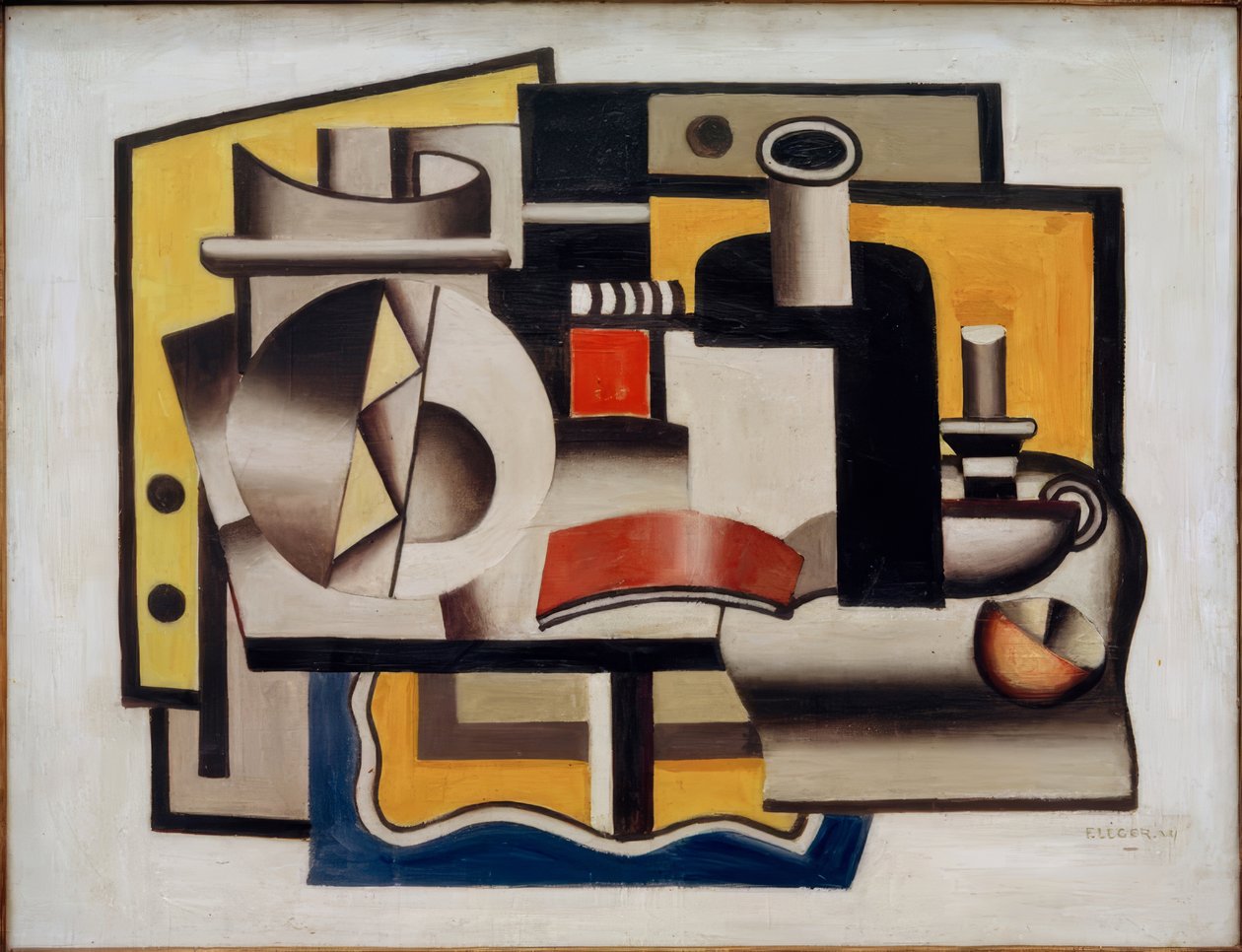 stilleben av Fernand Leger