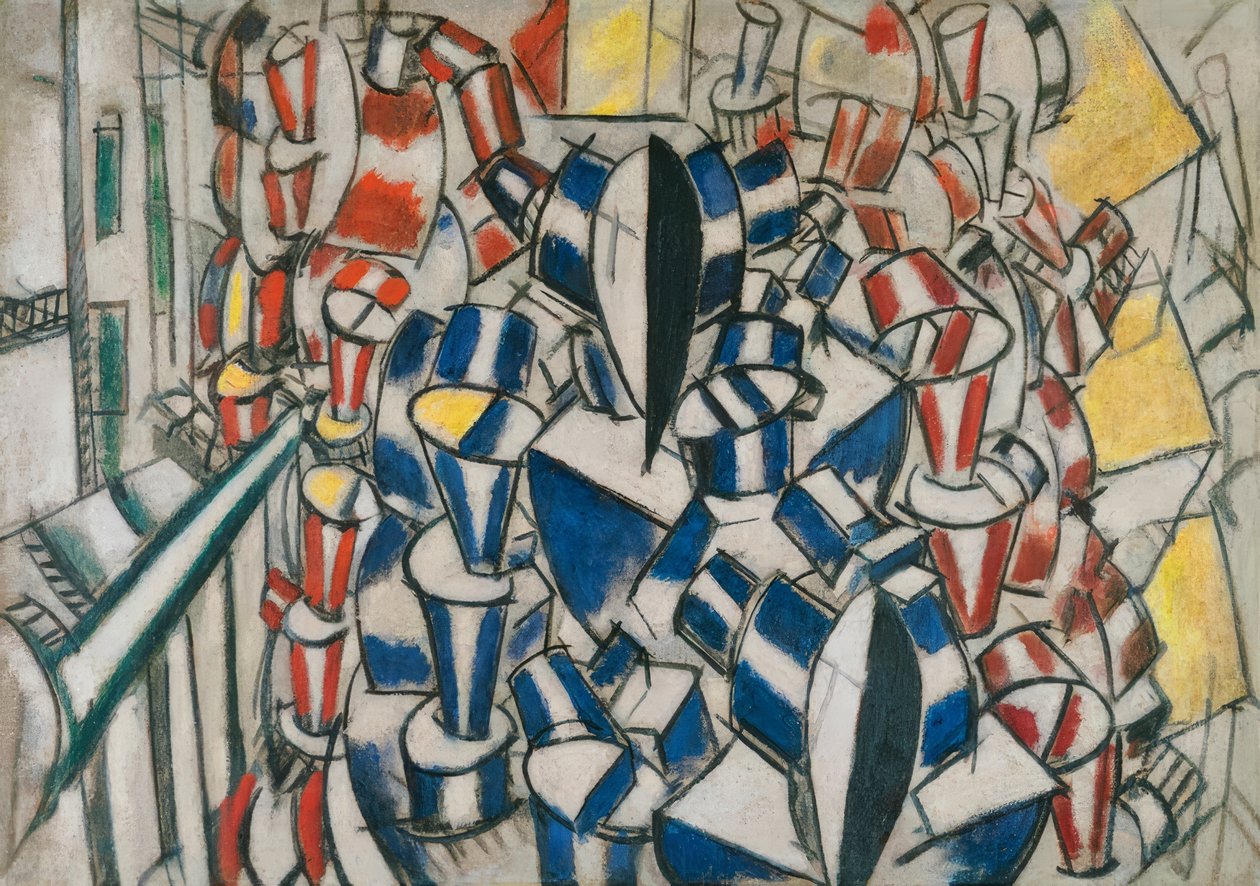 Trappan (andra versionen) av Fernand Leger