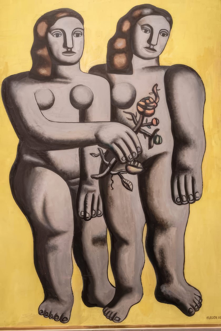 Två systrar av Fernand Leger