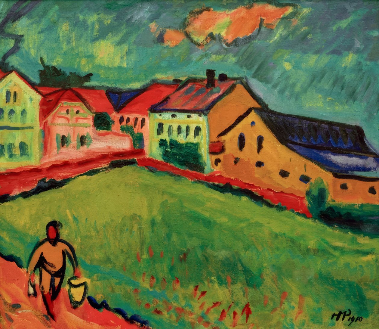 Ängskant nära Moritzburg av Fernand Leger