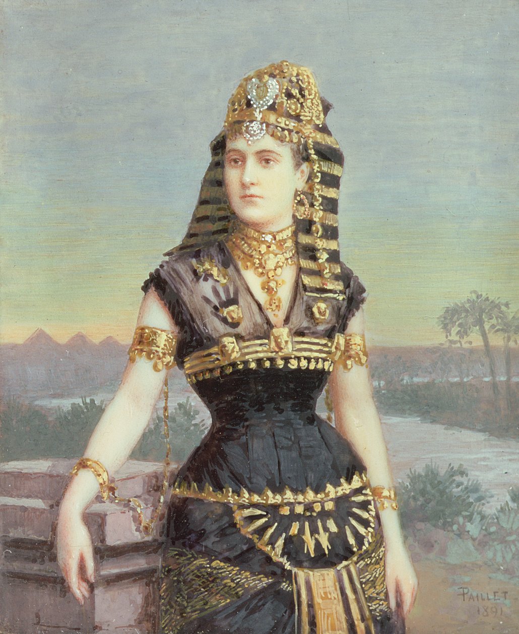 Lady Paget (Mrs Arthur Henry Paget) 1891 av Fernand Paillet