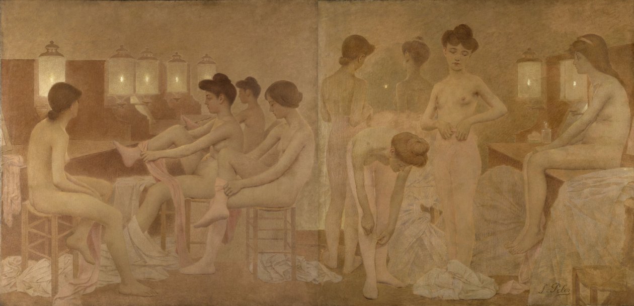 The Dancers, mellan 1905 och 1909 (olja på duk) av Fernand Pelez