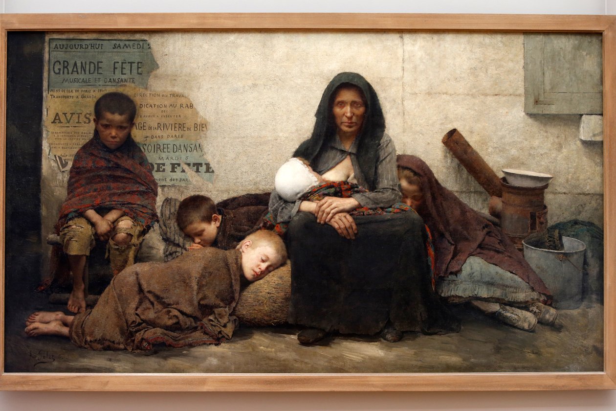 Hemlös, 1883 av Fernand de Cordova Pelez