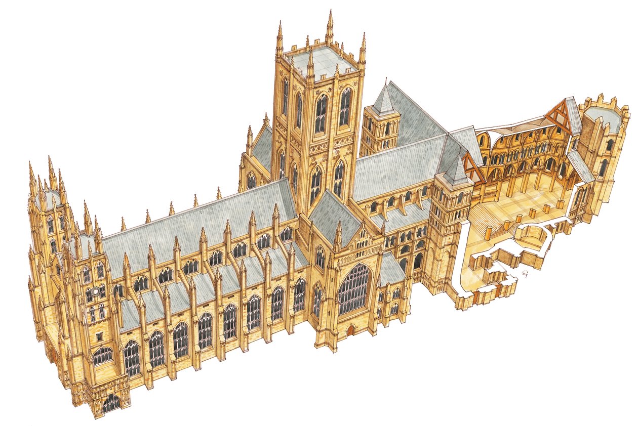 Canterbury katedral. Storbritannien av Fernando Aznar Cenamor