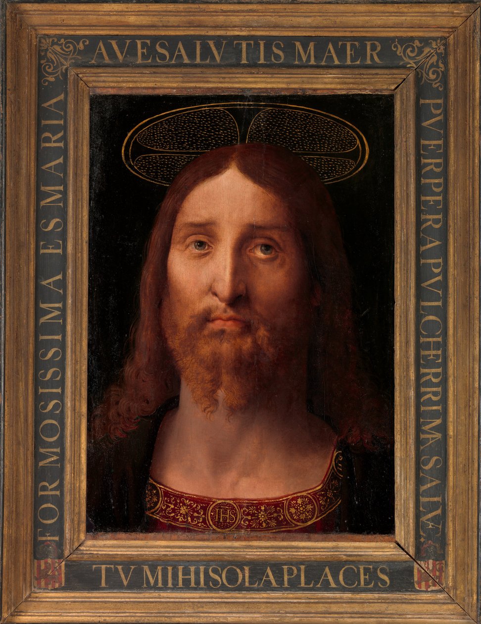 Kristi huvud, ca. 1506. av Fernando Yáñez de la Almedina