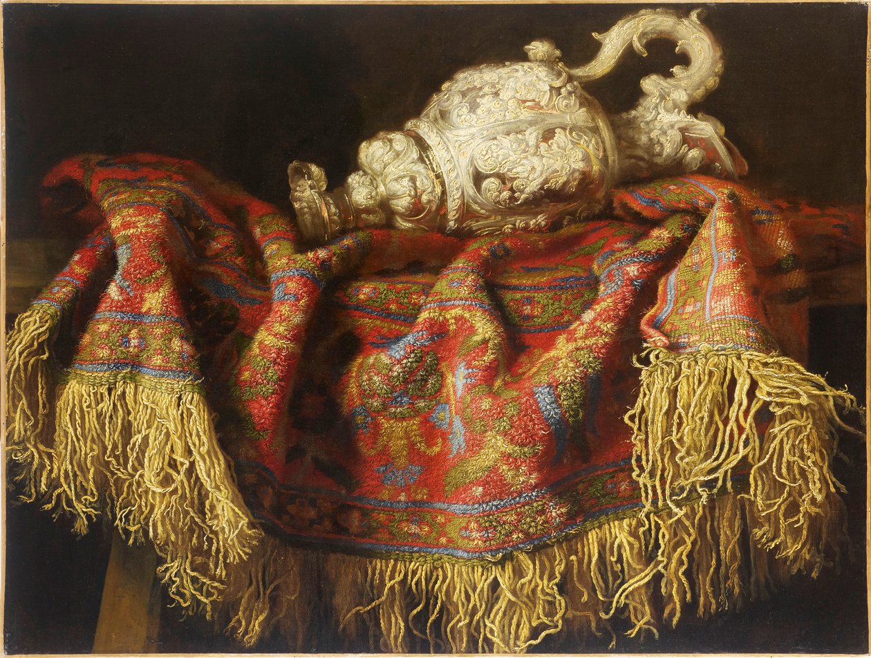 Stilleben med en matta, ca. 1640. av Fieravino