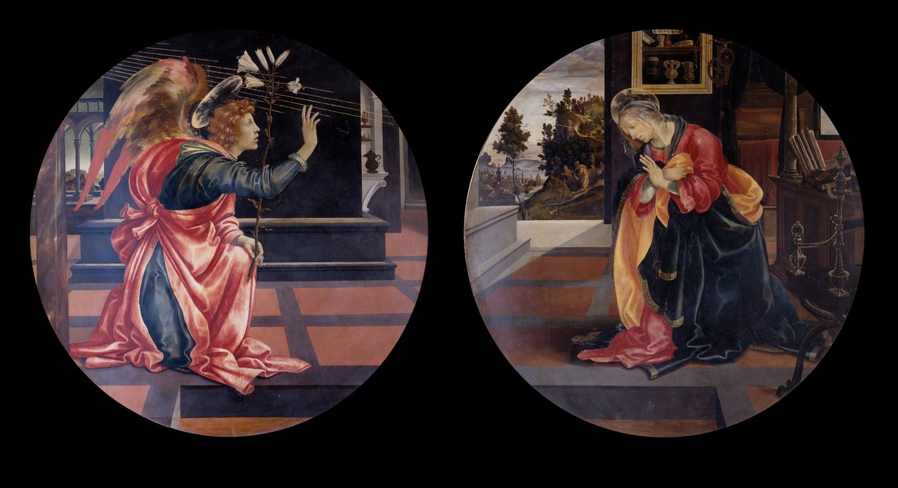 Annonsering av Filippino Lippi