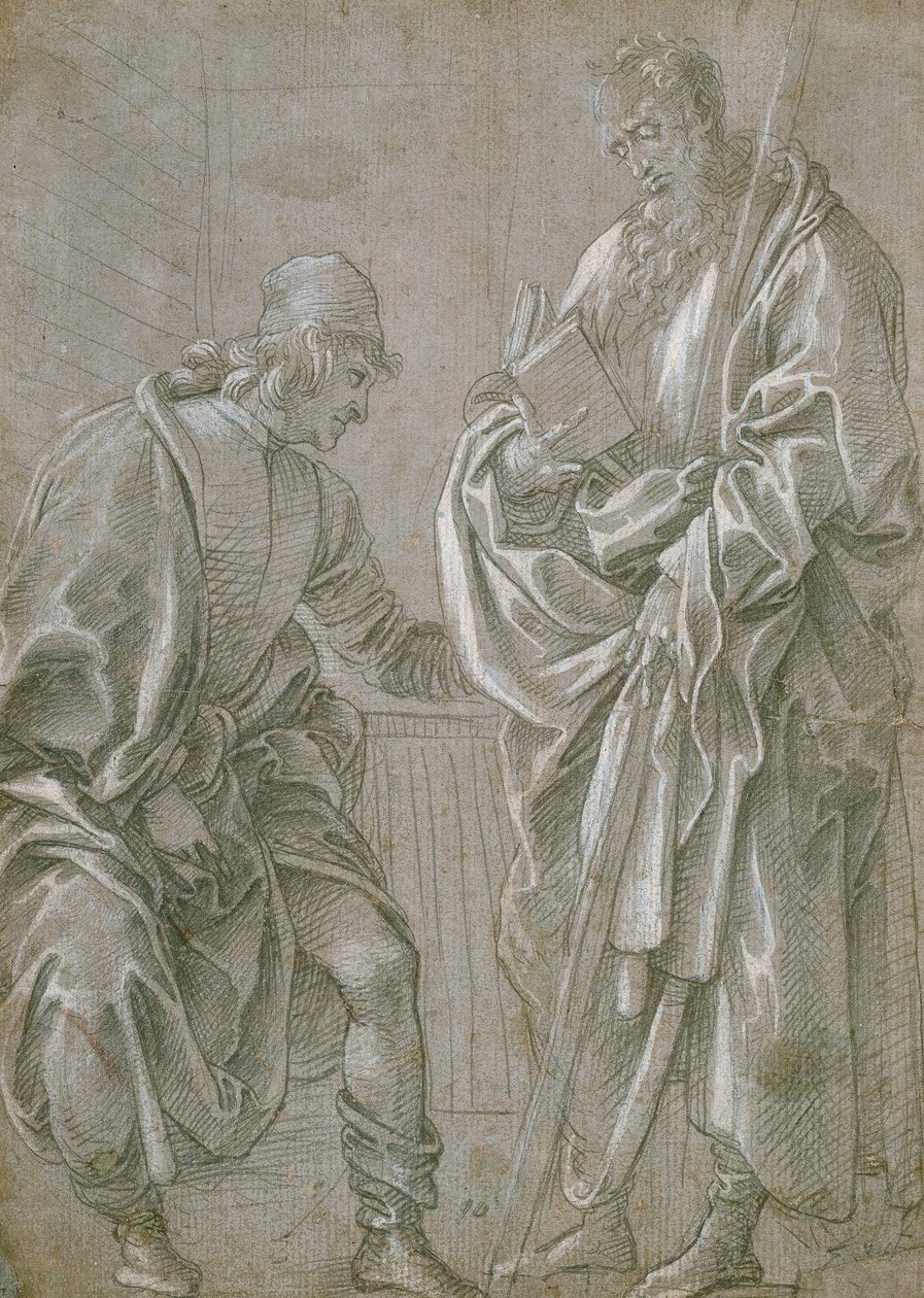 Apostel och ungdom av Filippino Lippi