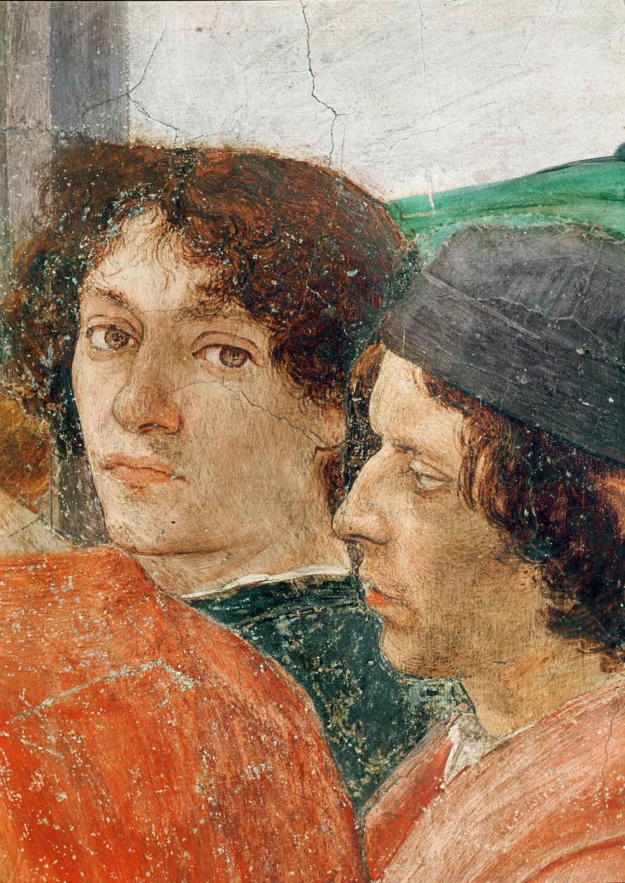 Detalj av S:t Peters korsfästelse, ca 1480 (detalj av 237996) av Filippino Lippi