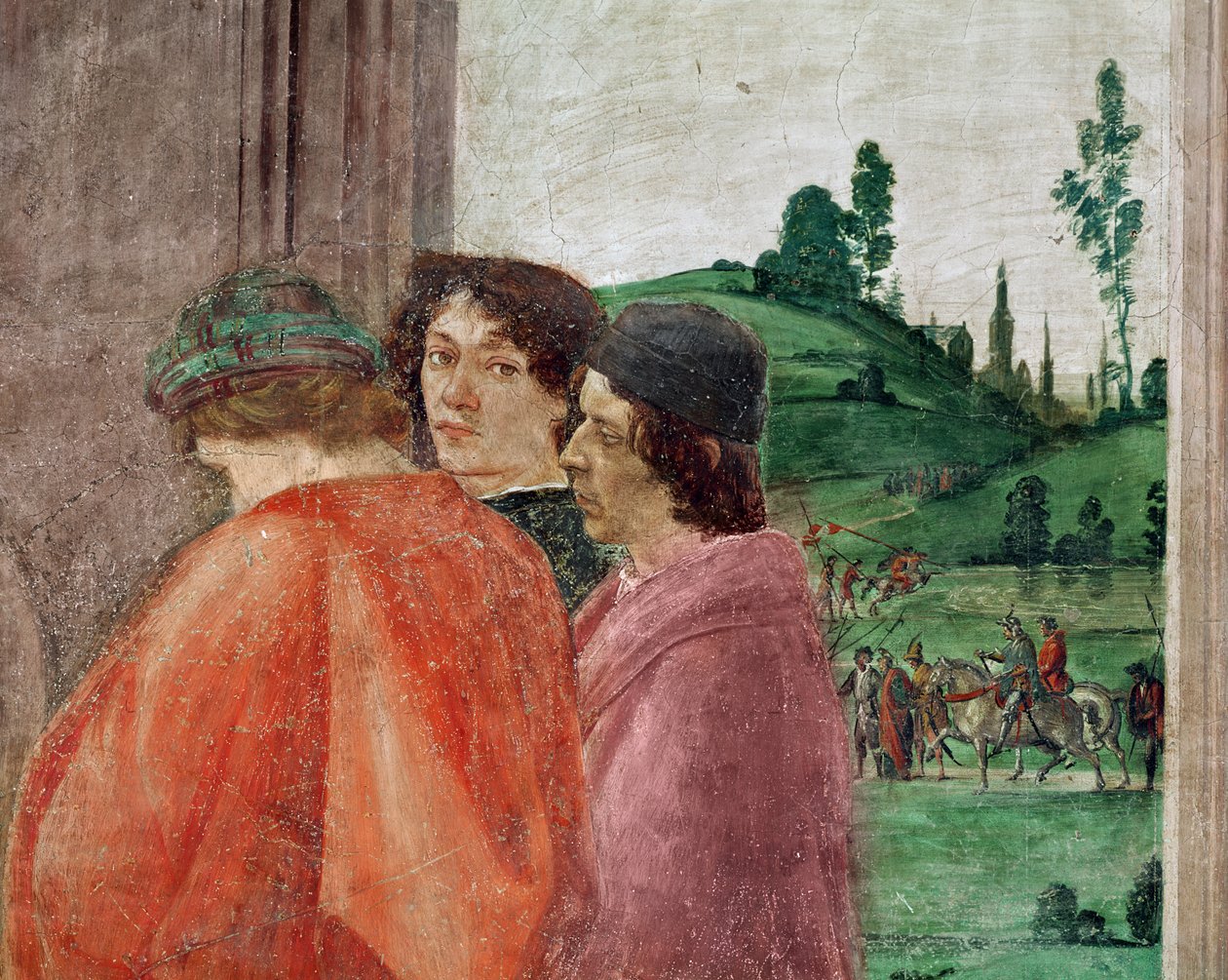 Detalj av S:t Peters korsfästelse, ca 1484-85 (detalj av 237996) av Filippino Lippi
