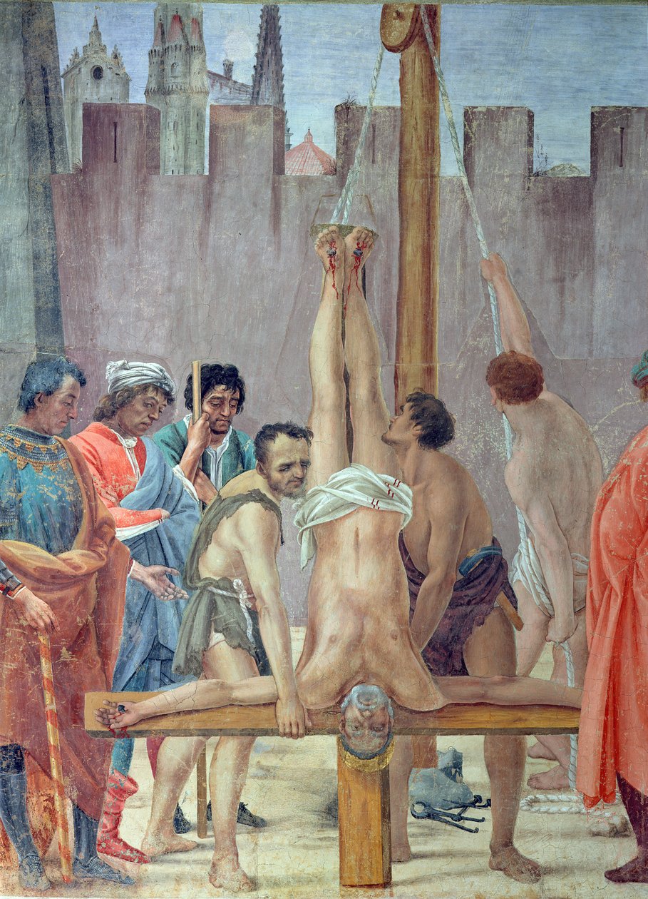 Peters martyrskap c.1484-85 av Filippino Lippi