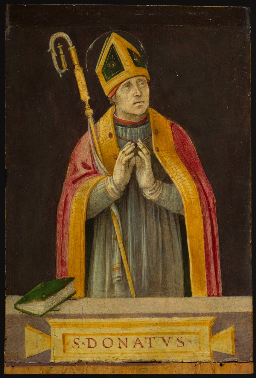 St. Donatus, ca 1490 (tempera på panel) av Filippino Lippi