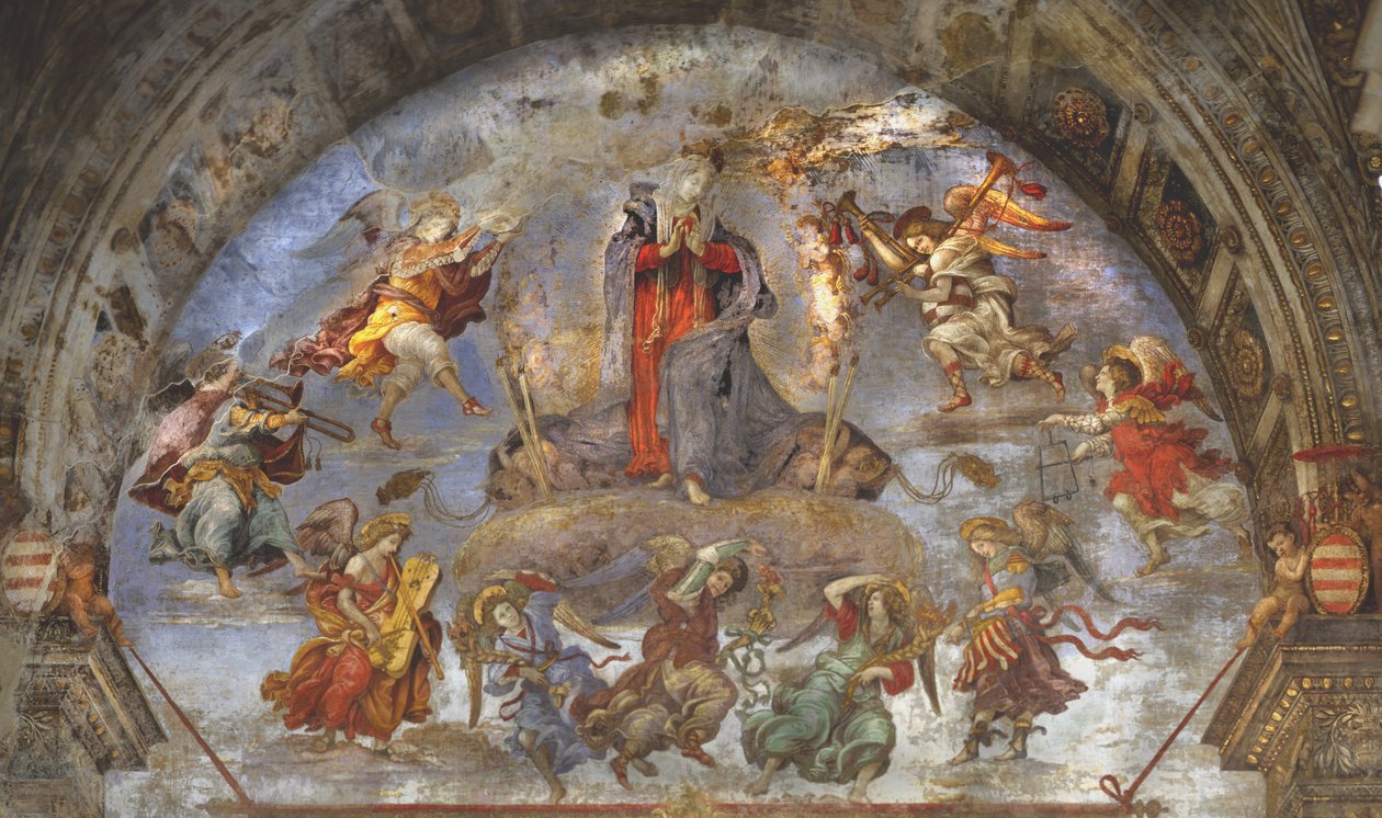 The Assumption, Carafa Chapel, Santa Maria sopra Minerva, Rom, 1488-93 av Filippino Lippi