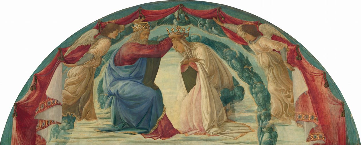 Jungfruns kröning av Filippino Lippi