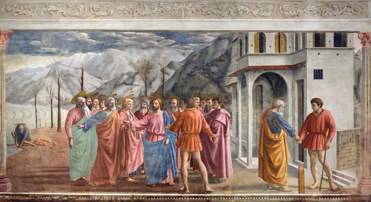 Hyllningspengarna av Filippino Lippi