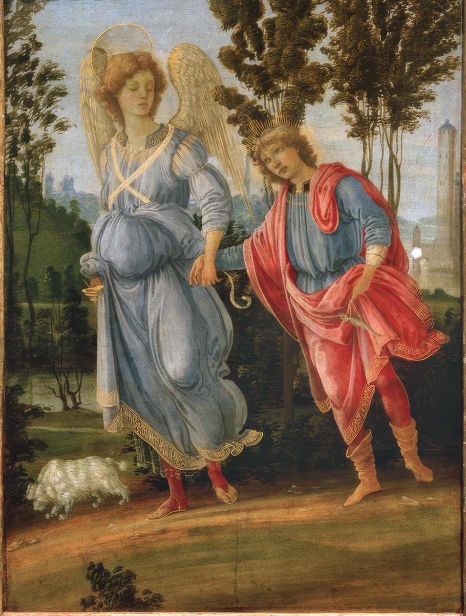 Tobias med ängeln av Filippino Lippi
