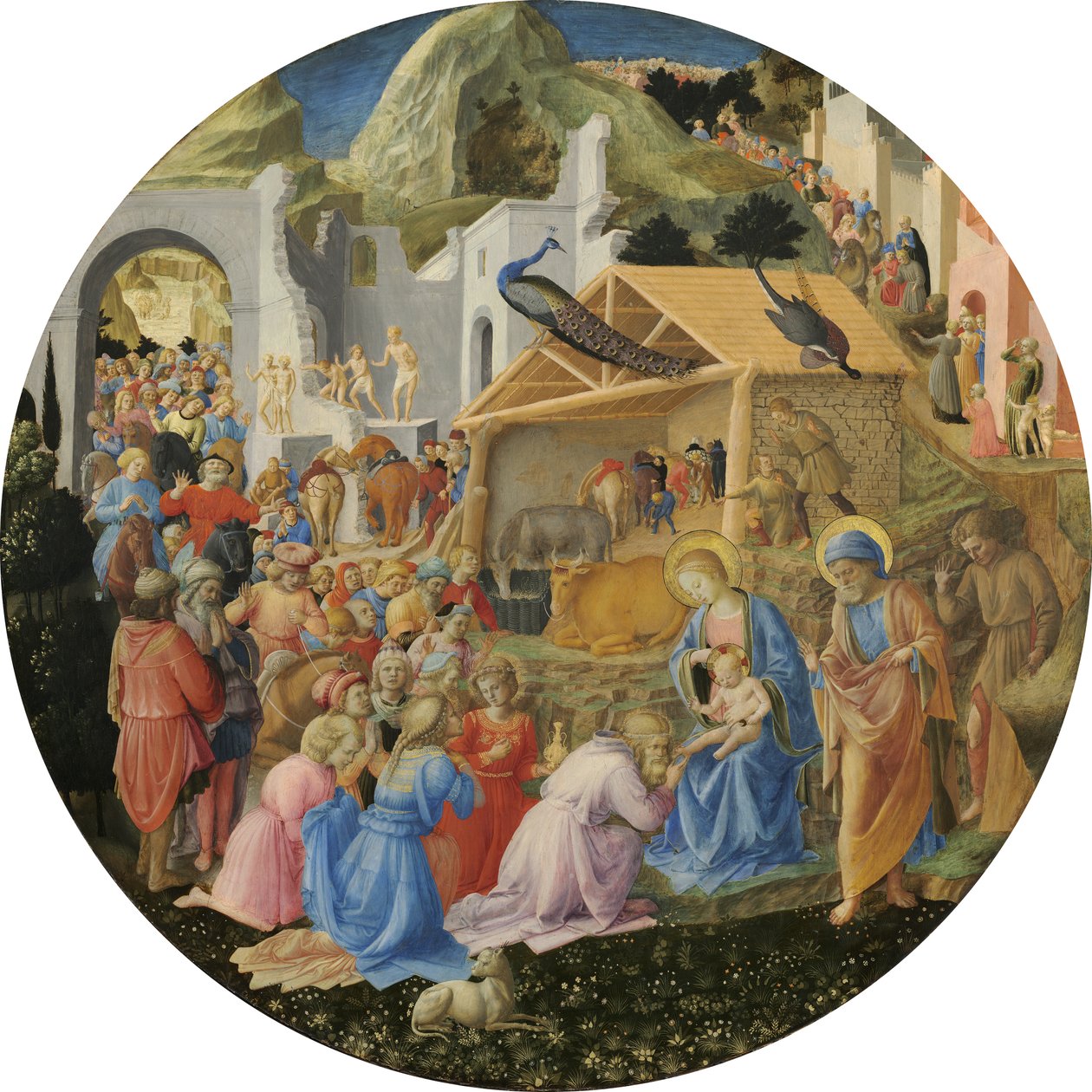 Adoration of the Magi av Fra Filippo Lippi