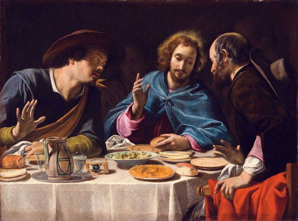 Nattvarden i Emmaus av Filippo Tarchiani