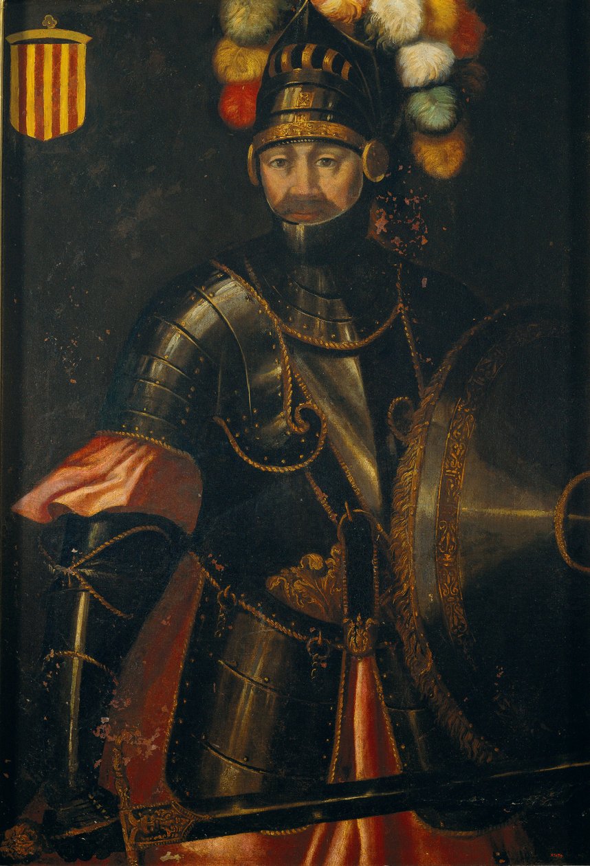 Porträtt av Ramon Berenguer III av Filippo Ariosto