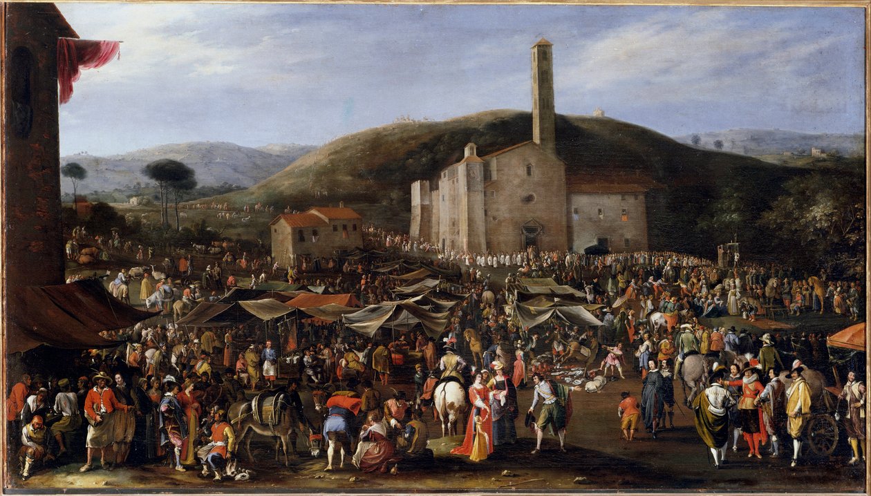 Imprunetas mässa. Hertig Cosimo II de