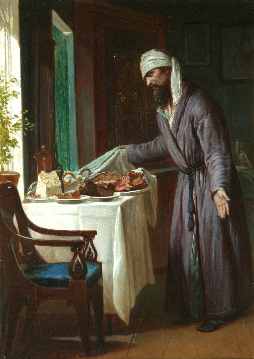 Morgonbaksmälla, slutet av 1800-talet. av Firs Sergeevich Zhuravlev