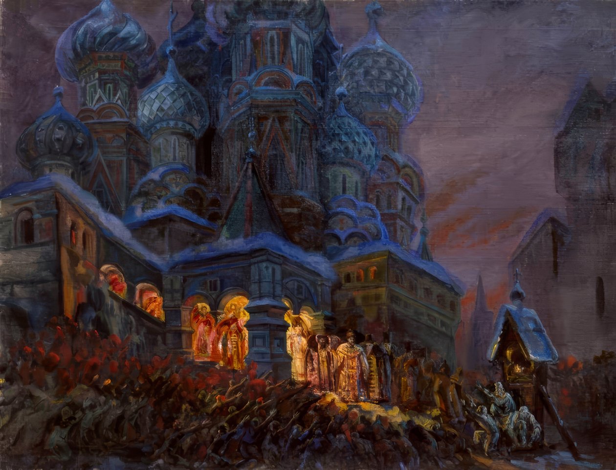 Kroningen av Fjodor Fjodorowitsch Fedorowski