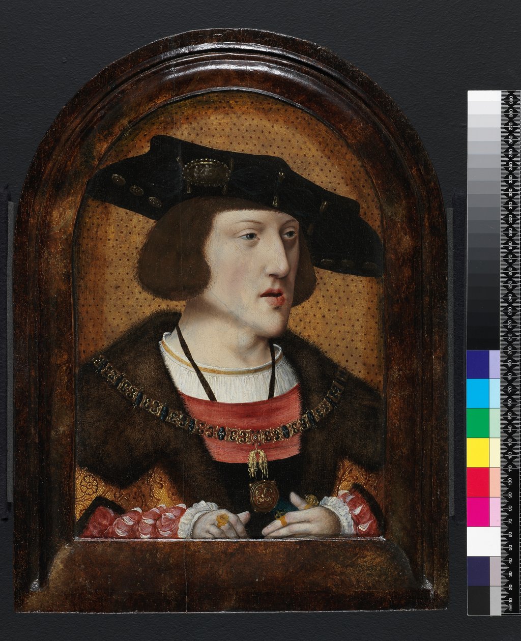 Kejsar Karl V (1500-58) c.1515 av Flemish School