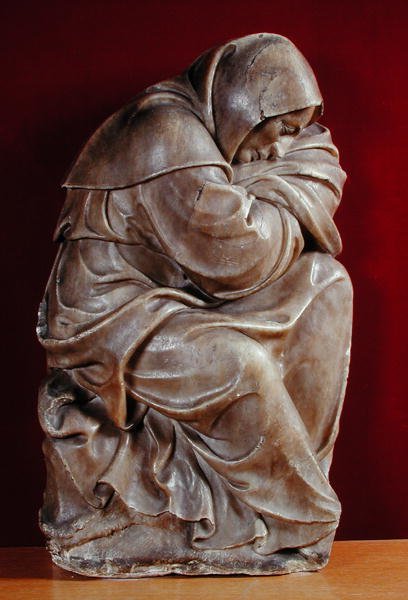 Mourner, från Cambrai Cathedral av Flemish School