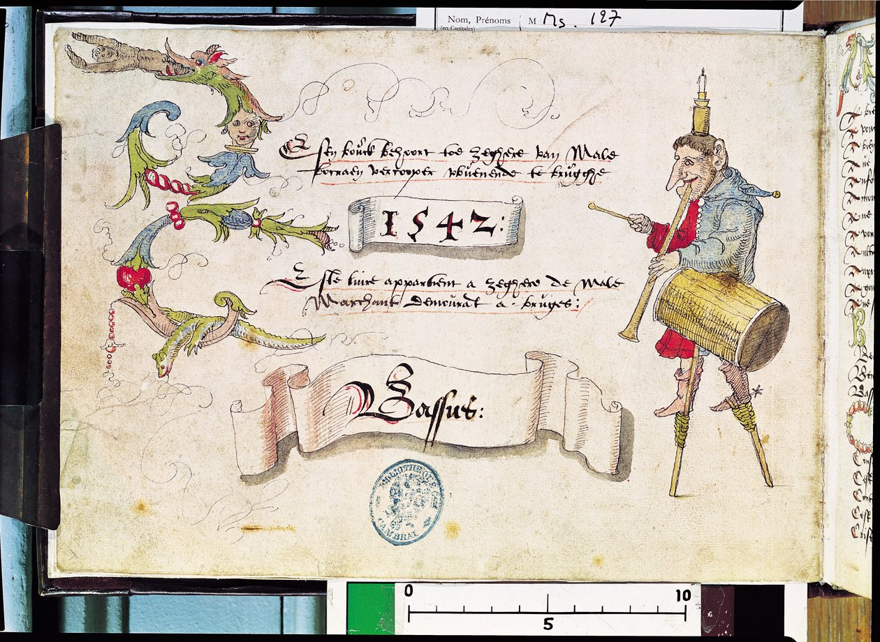 Ms 127 Frontispice av 