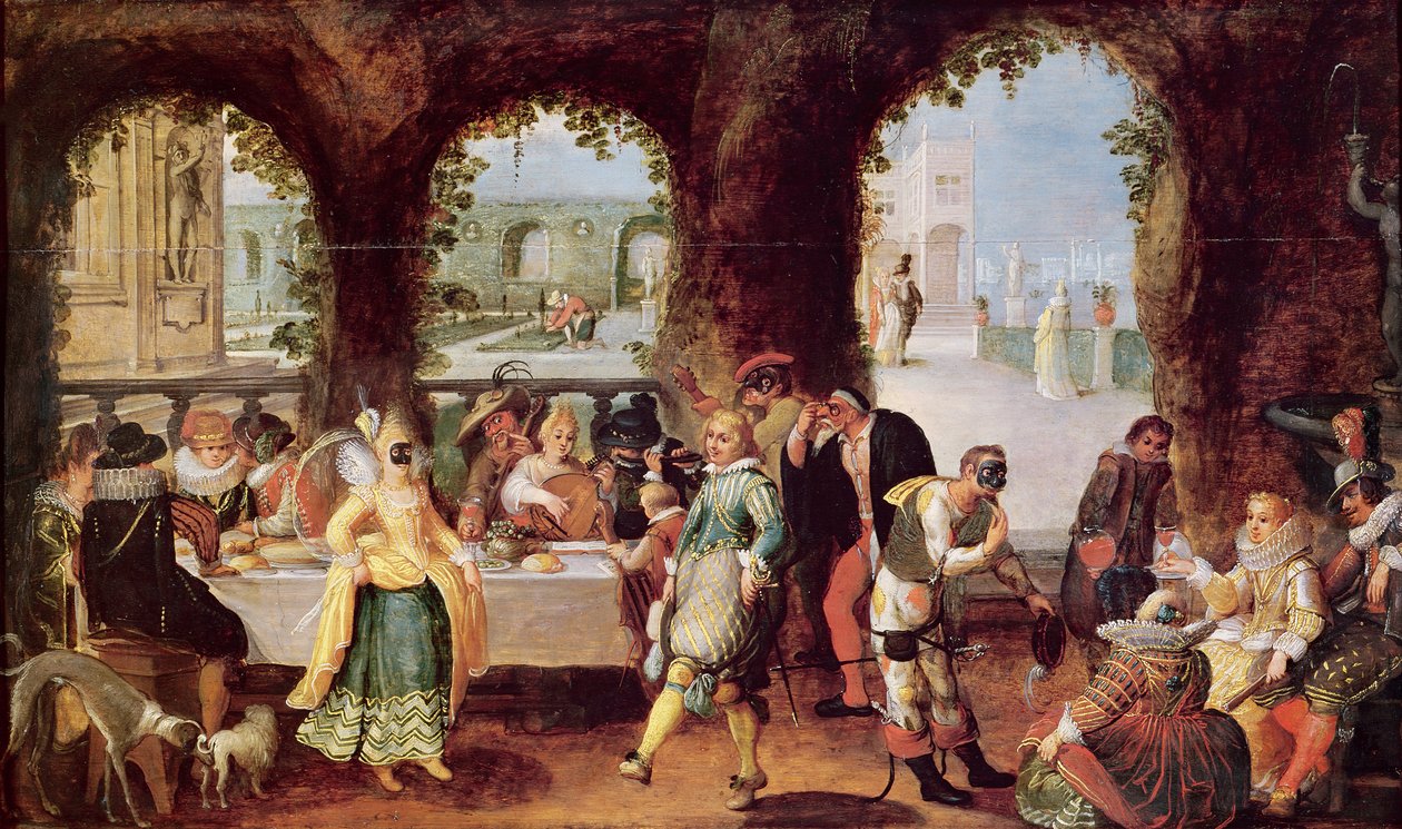 De italienska komikerna av Flemish School