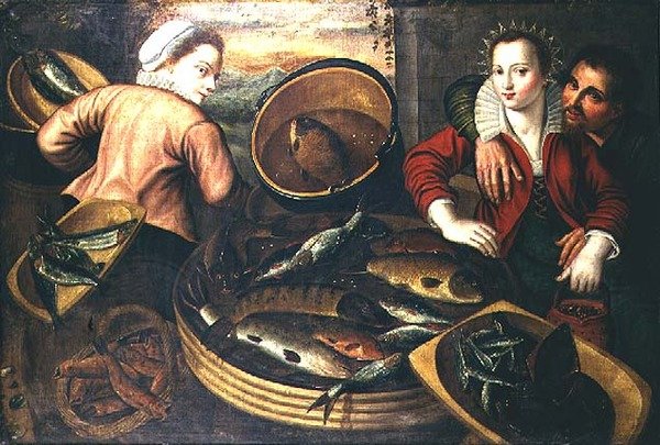 Kopia efter en målning i Fishmongers