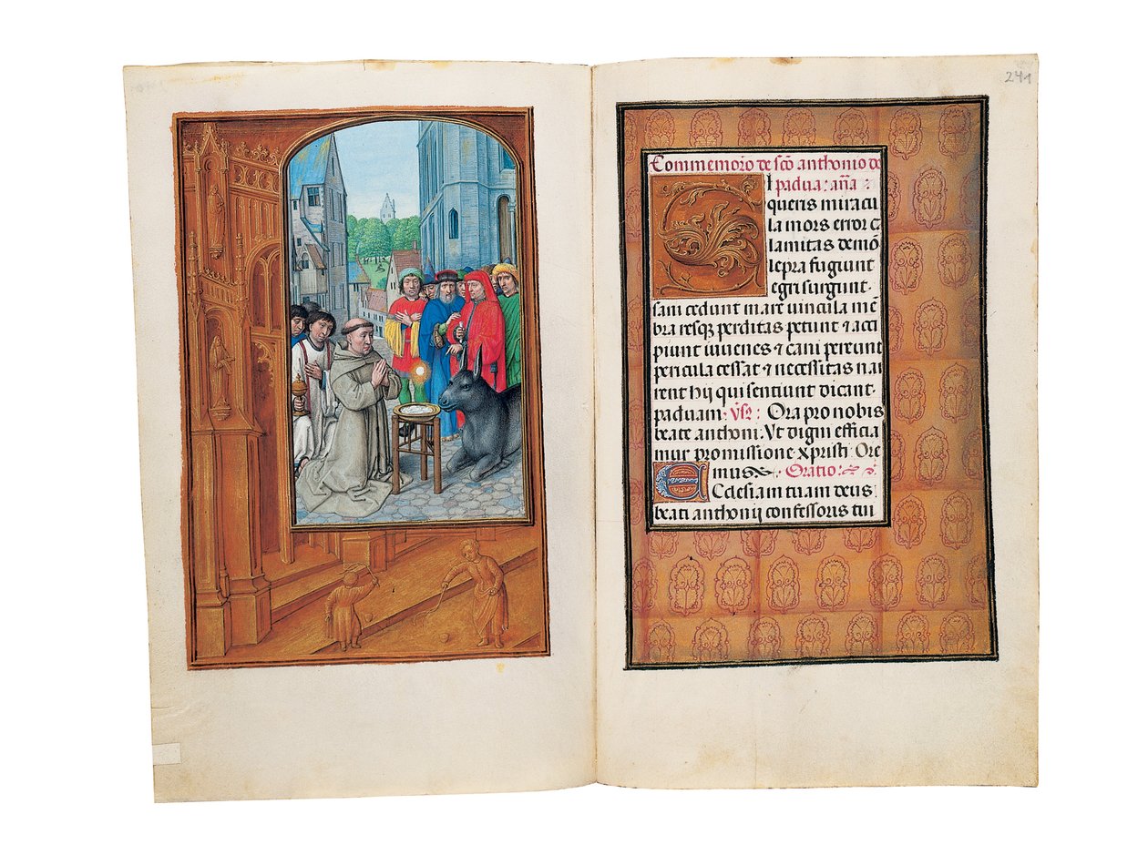 Folios från Rothschilds timbok, Gent eller Brygge, c.1505 av Flemish School