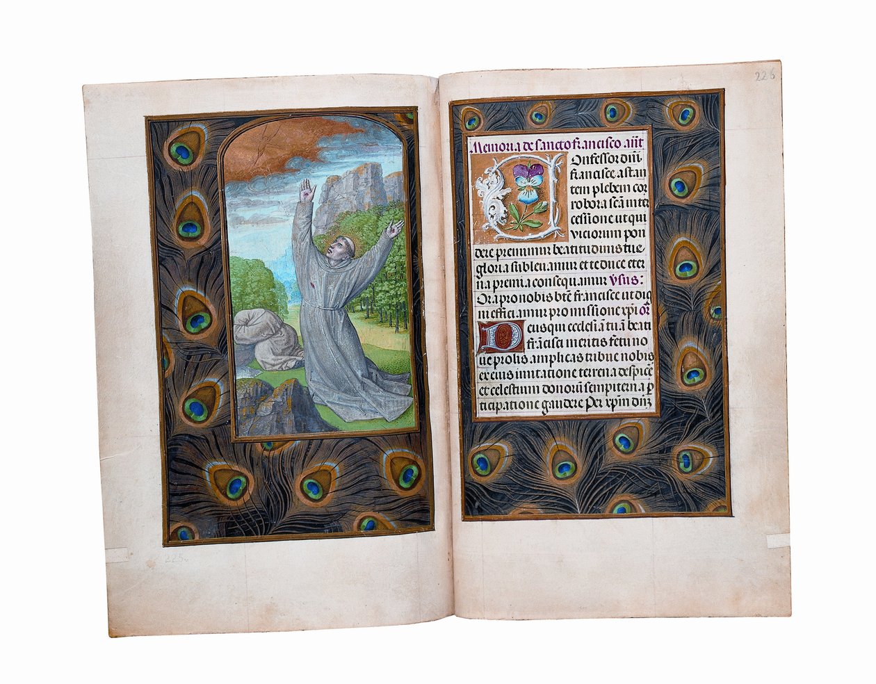 Folios från Rothschilds timbok, Gent eller Brygge, c.1505 av Flemish School