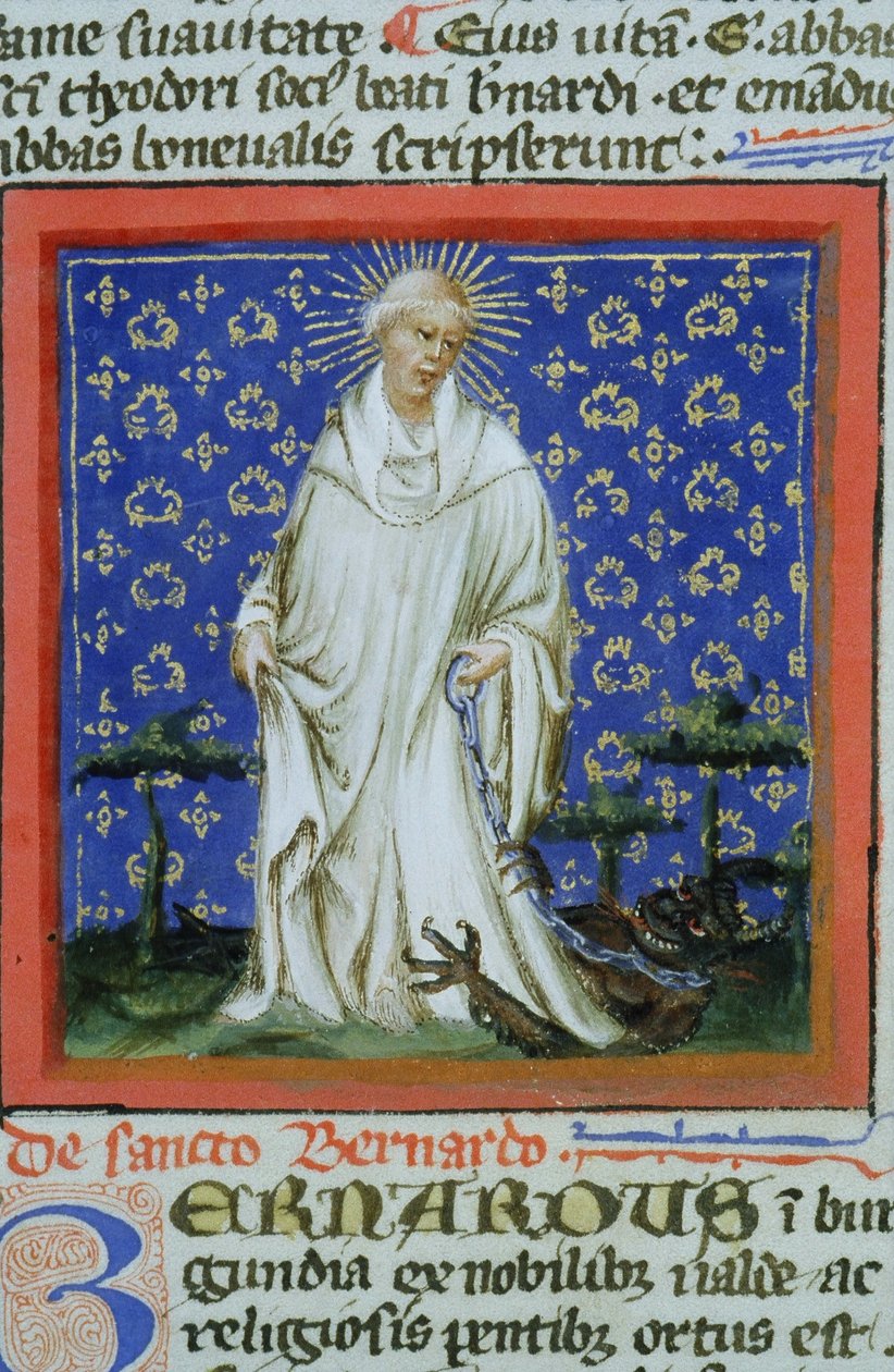 Ms Gen 1111 Page från Legenda Aurea, Brygge, c.1400-10 av Flemish School