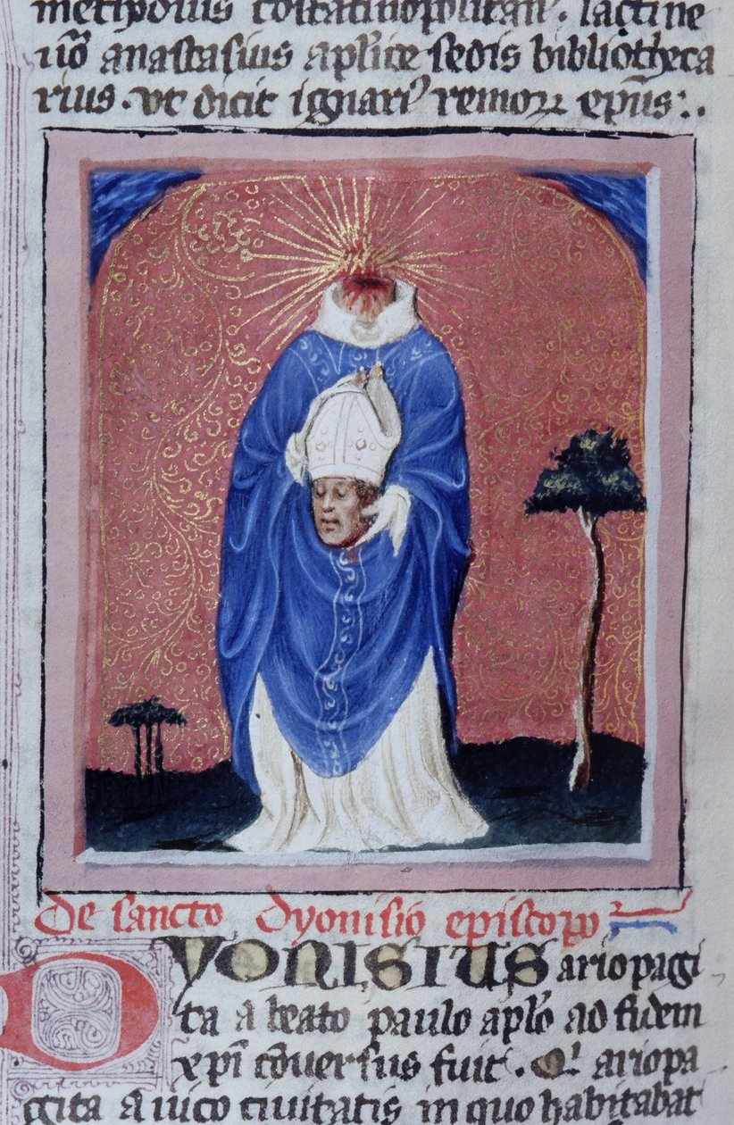 Ms Gen 1111 Page från Legenda Aurea, Brygge, c.1400-10 av Flemish School