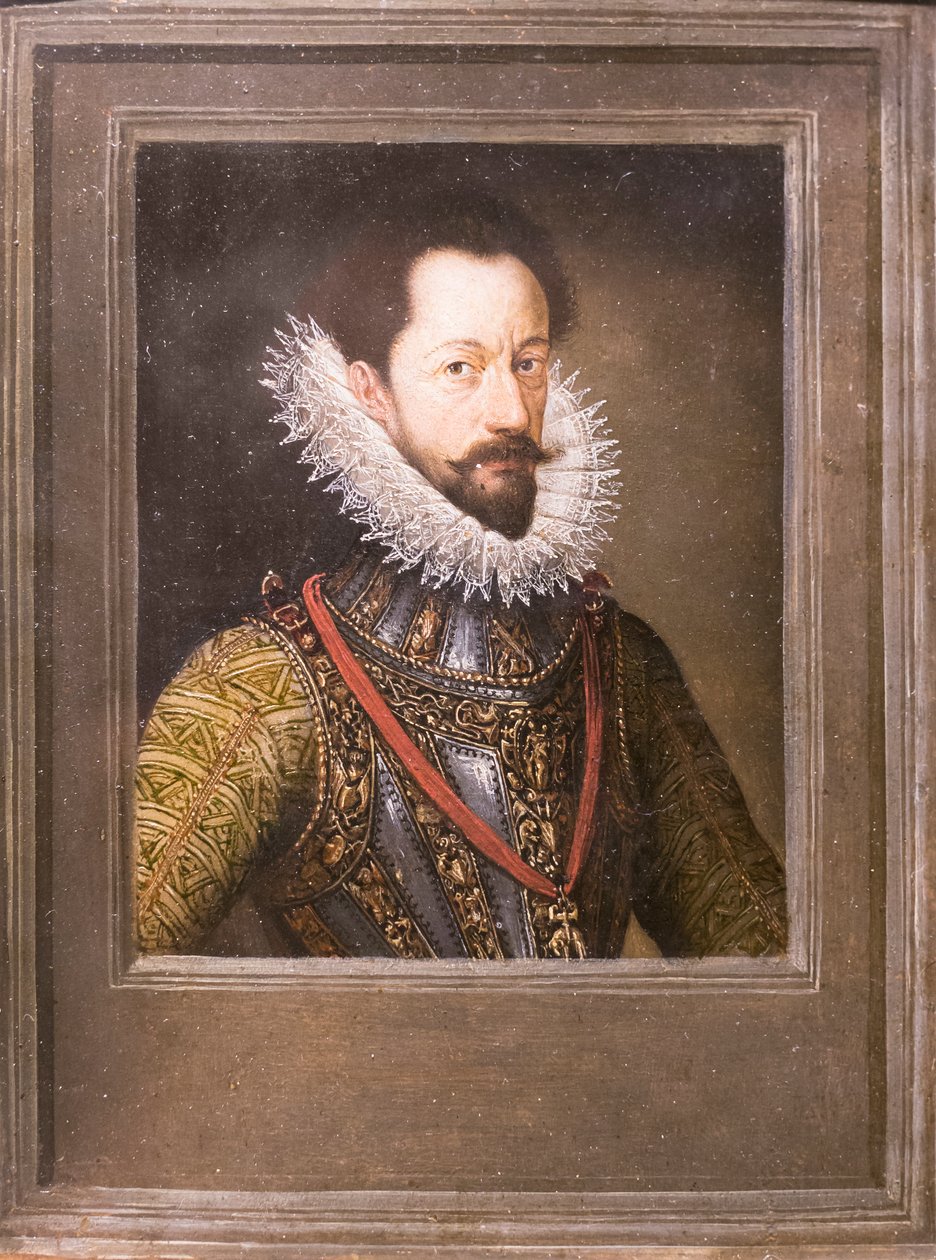 Porträtt av Alessandro Farnese av Flemish School