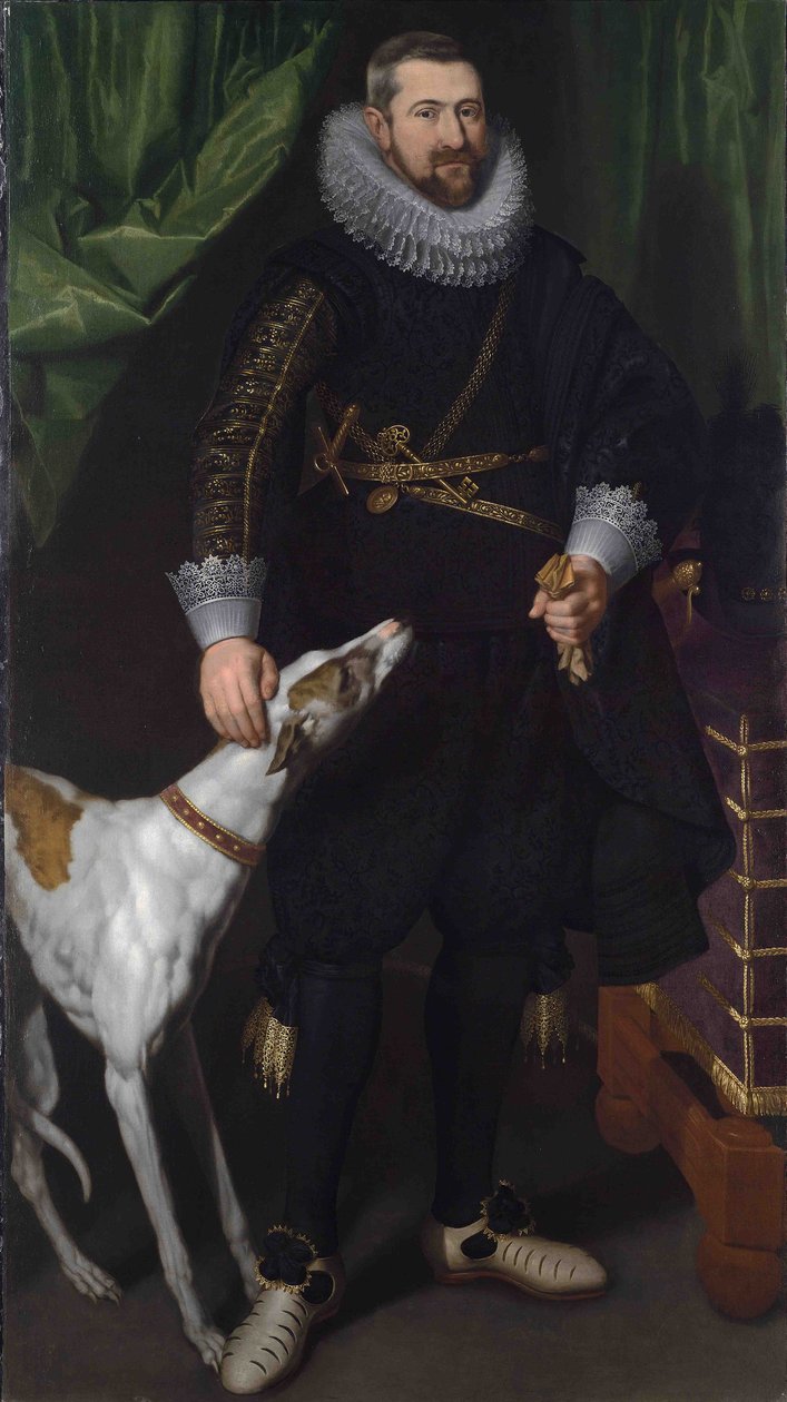 Porträtt av Charles-Alexandre de Croÿ av Flemish School