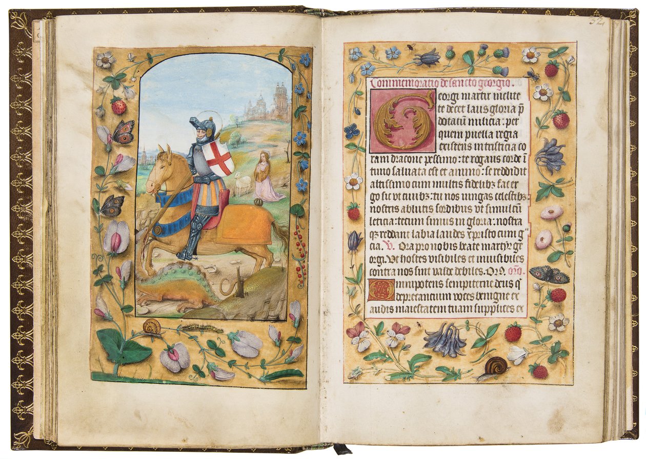St George, illustration från 