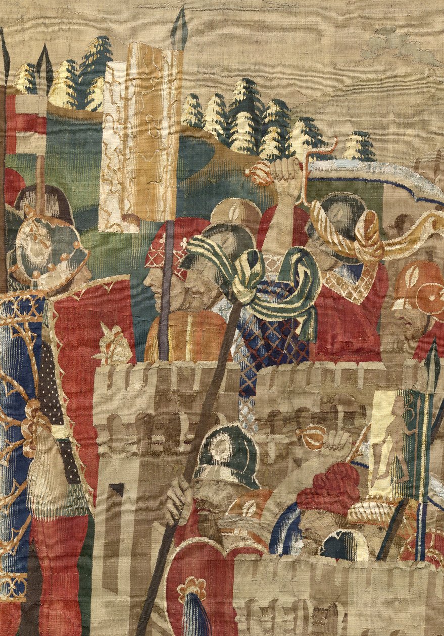 Gobeläng som visar erövringarna av kung Alfonso V av Portugal av Flemish School