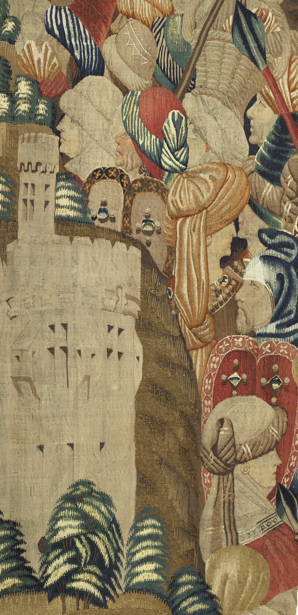 Gobeläng som visar erövringarna av kung Alfonso V av Portugal av Flemish School