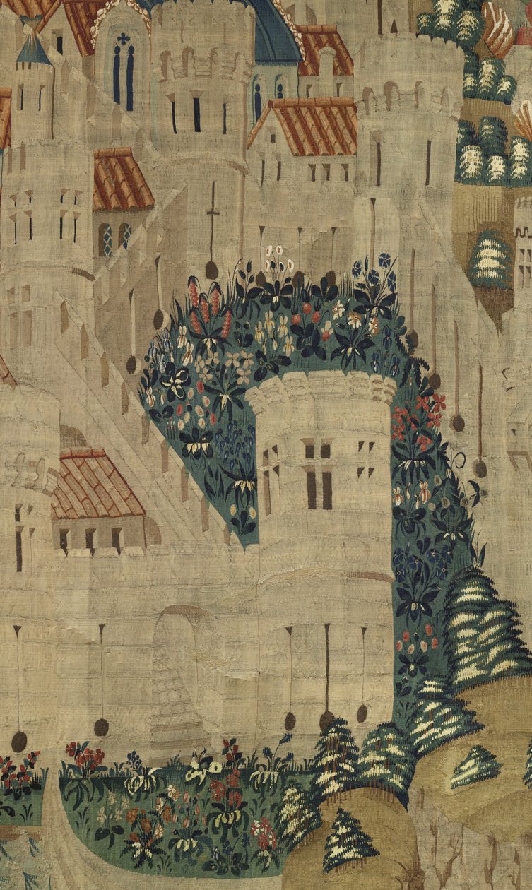 Gobeläng som visar erövringarna av kung Alfonso V av Portugal av Flemish School