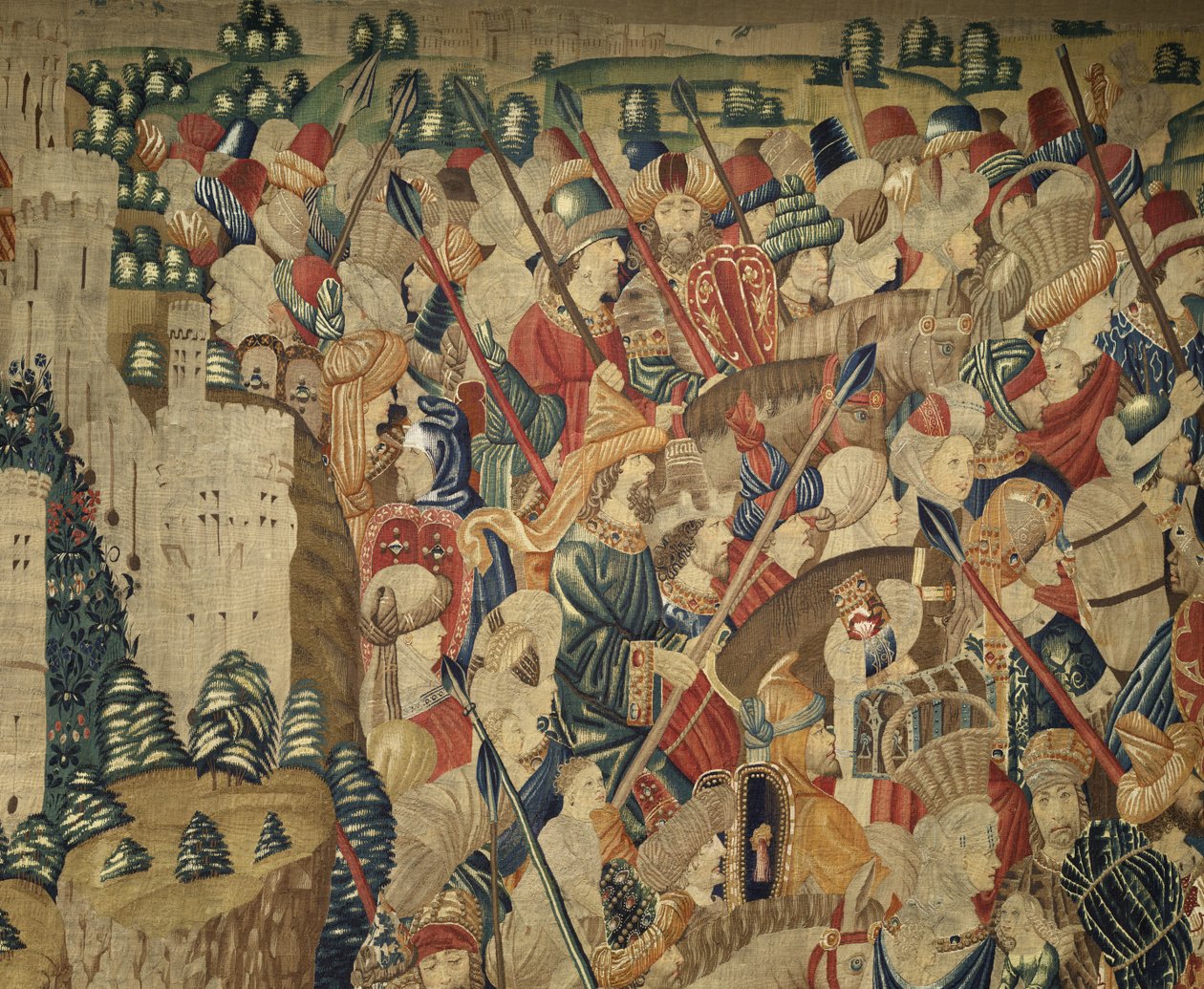 Gobeläng som visar erövringarna av kung Alfonso V av Portugal av Flemish School
