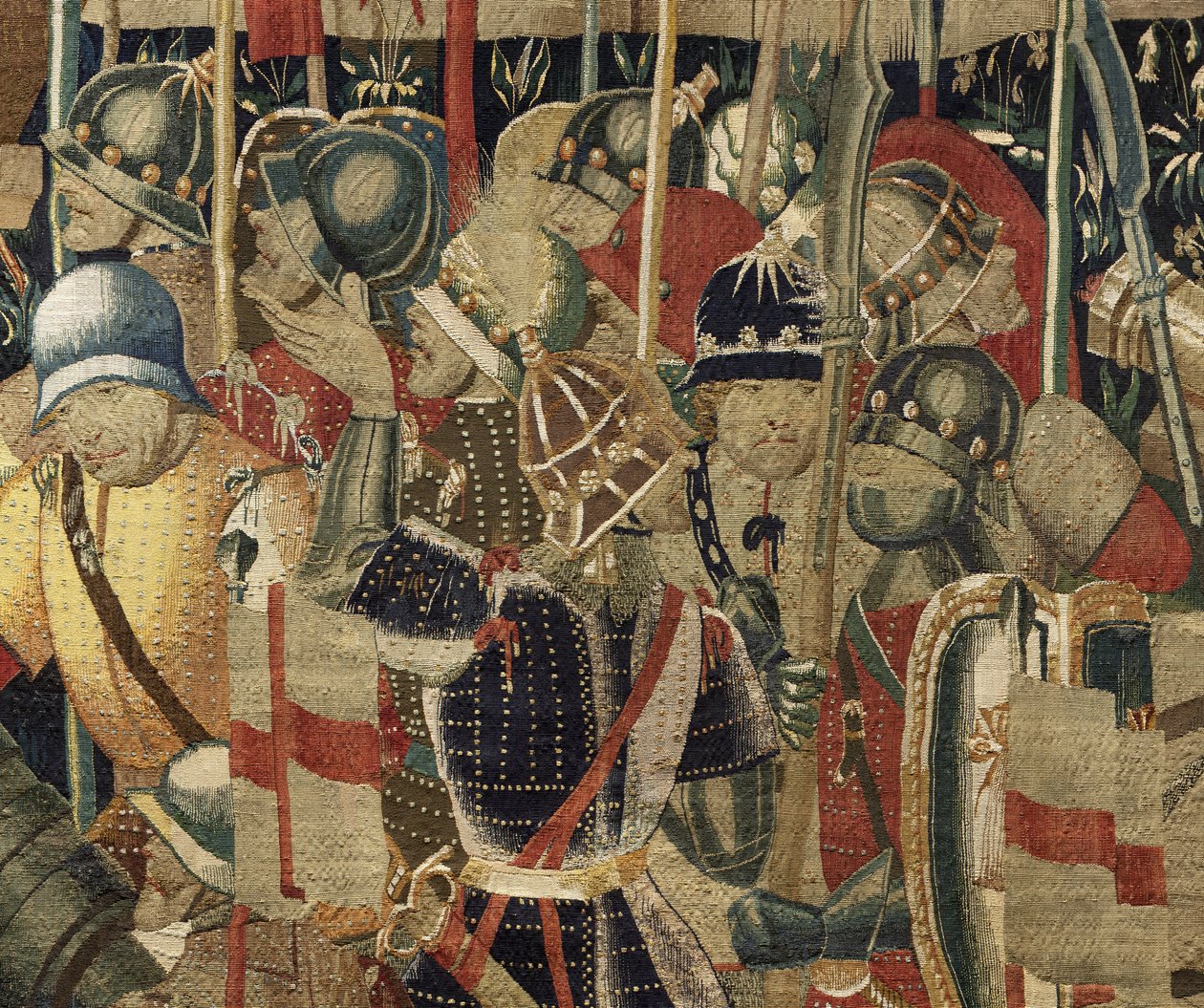 Gobeläng som visar erövringarna av kung Alfonso V av Portugal av Flemish School