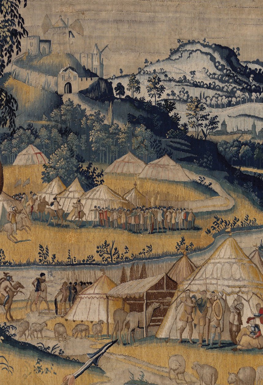 The History of Hannibal, c.1570 (gobeläng) av Flemish School